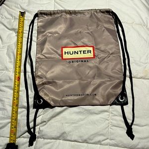 Hunter Boots Backpack Drawstring Bag